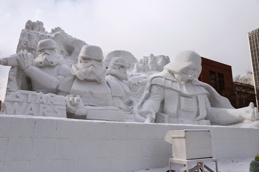 Sapporo Snow Festival Snow Sculpture