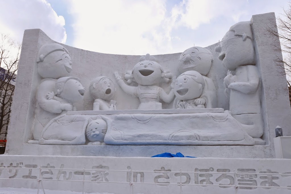 Sapporo Snow Festival Snow Sculpture