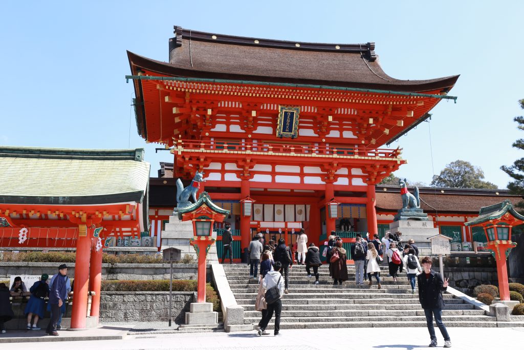 Fushimi entrance temple