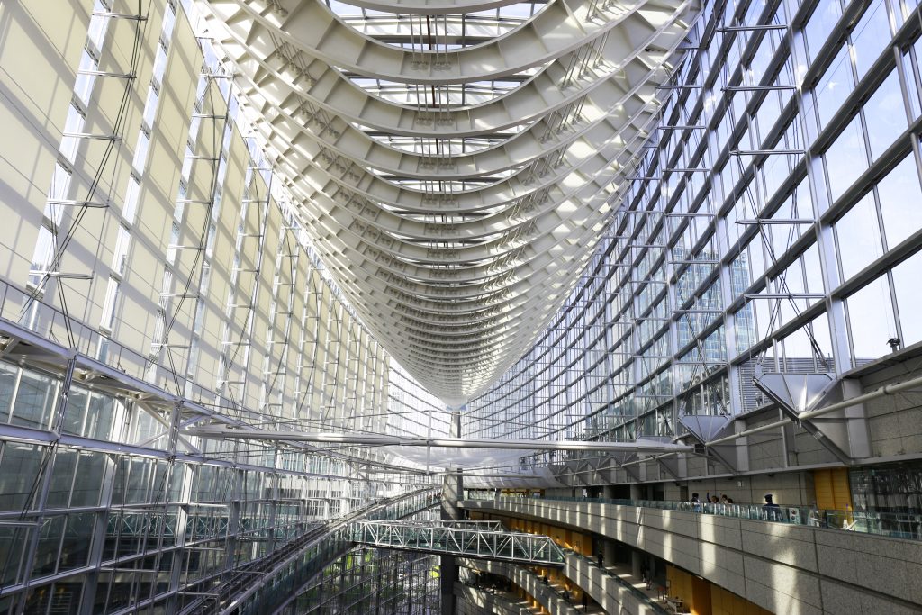 Tokyo International Forum Picture Taking