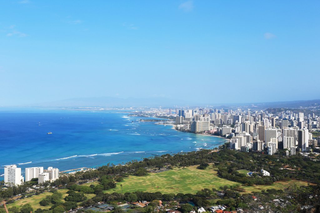 Waikiki from Diamond Head