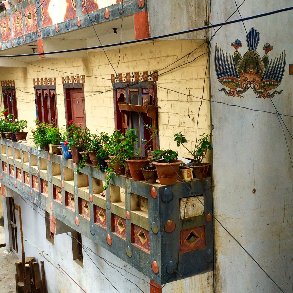 Balcony in Punakha