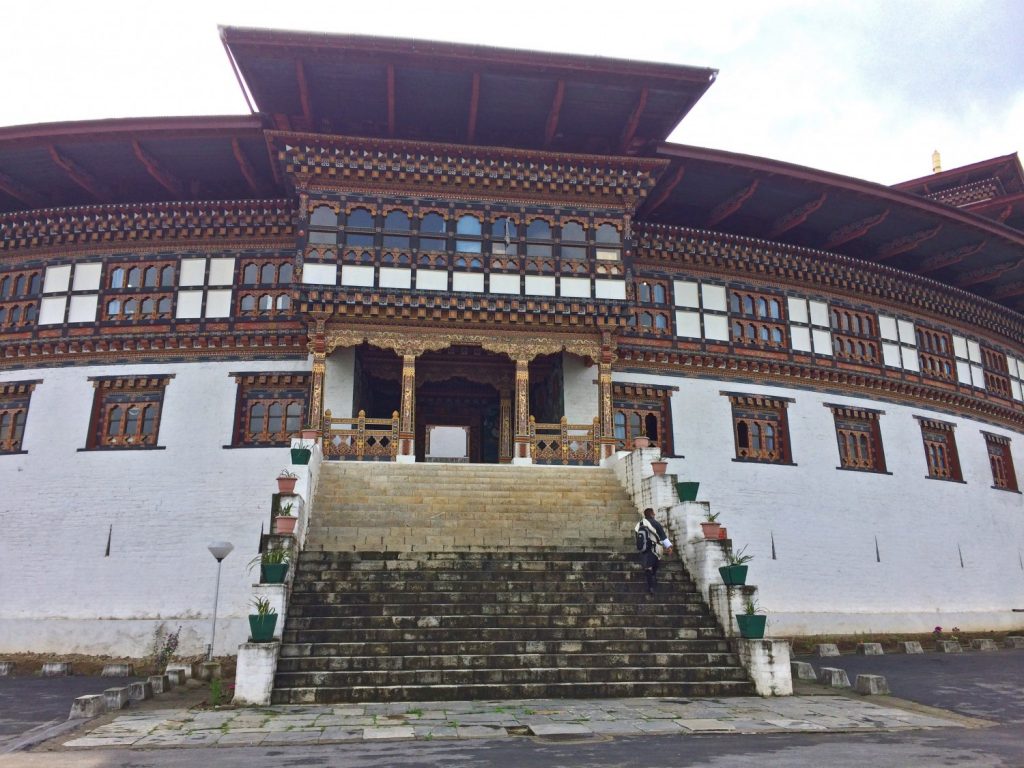 Chukha dzong entrance
