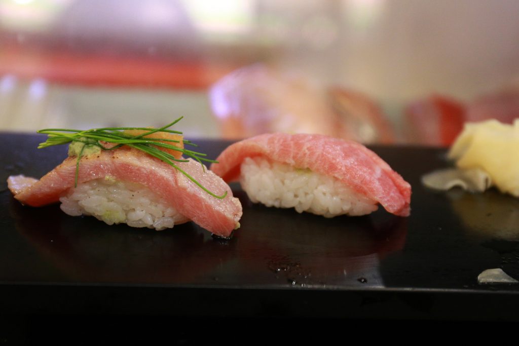 Fatty Tuna Belly Sushi