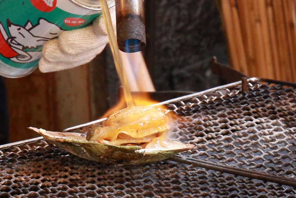 Grilled Scallop Tsukiji