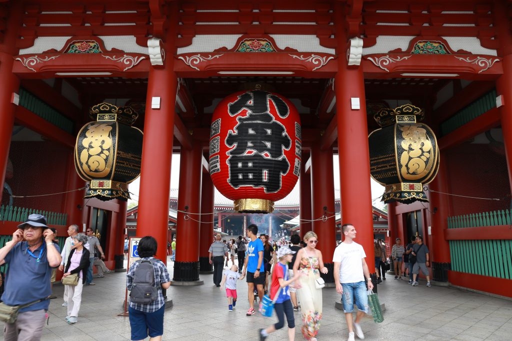 Kaminarimon Gate Asakusa