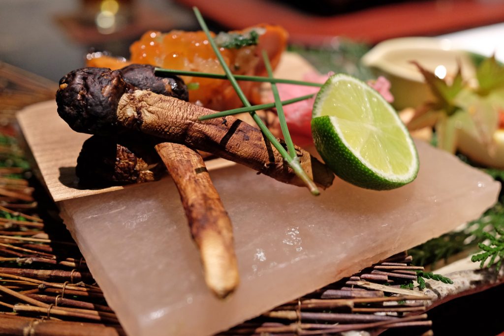 Matsutake Mushroom Autumn Fine Dining in Tokyo TiptoeingWorld
