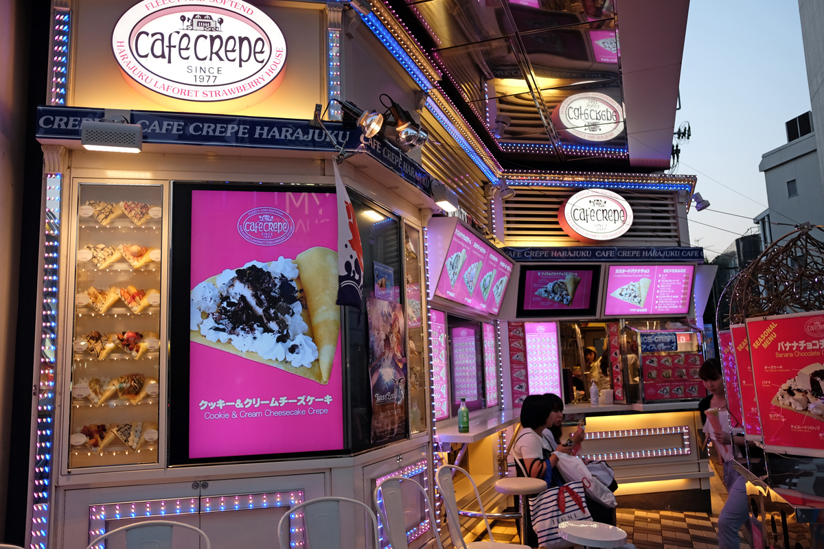 Crepe Shop in Harajuku