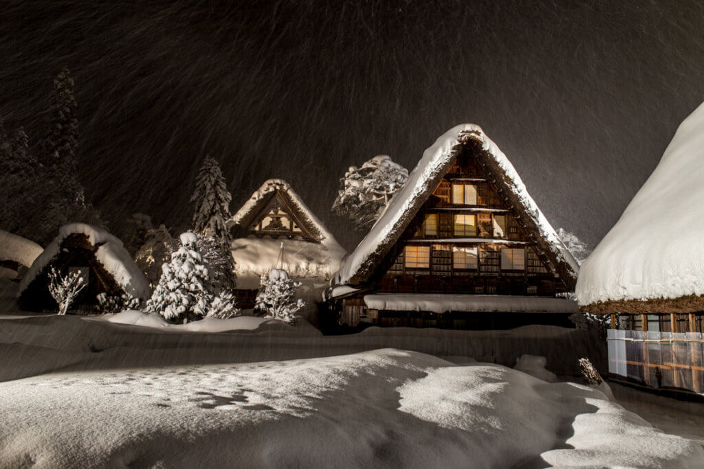 Shirakawa-go Town View